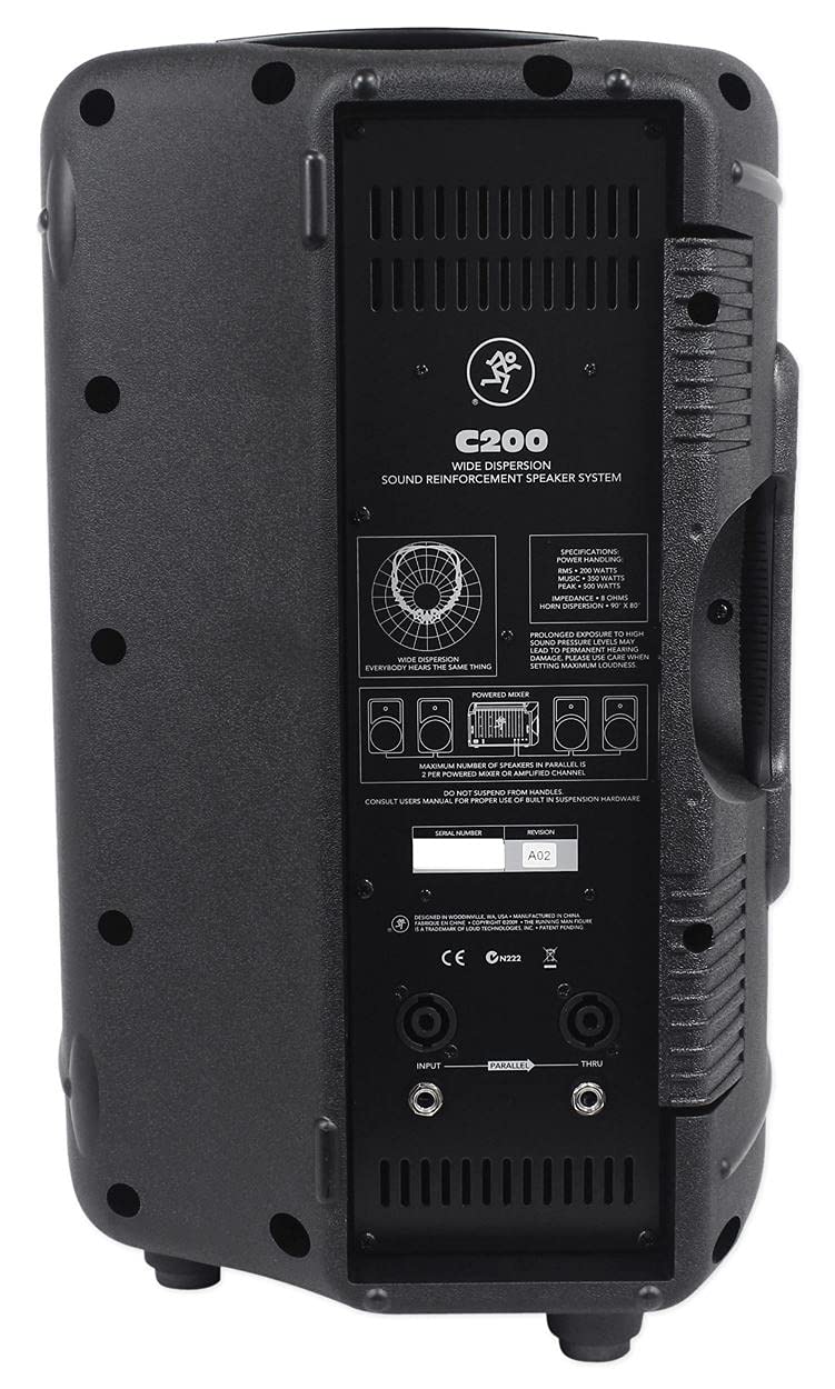 Amazon | MACKIE マッキーパッシブPAスピーカー C200 国内正規品(1本