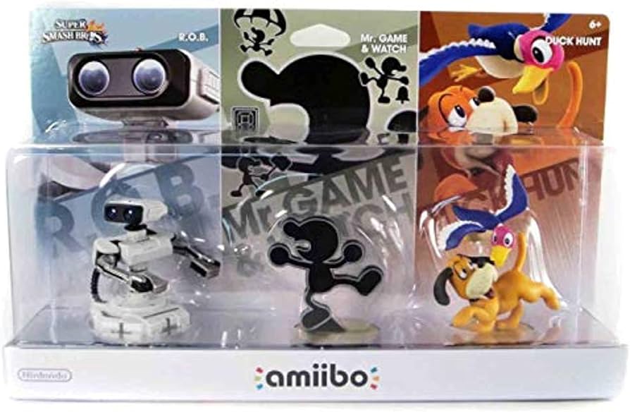Amazon.com: Nintendo Retro Amiibo 3-Pack - Modern Style Pokemon