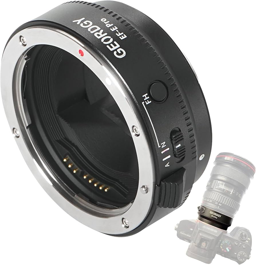 Amazon.com : GEORDGY Lens Mount Adapter, EF-SE Pro for Canon EF/EF