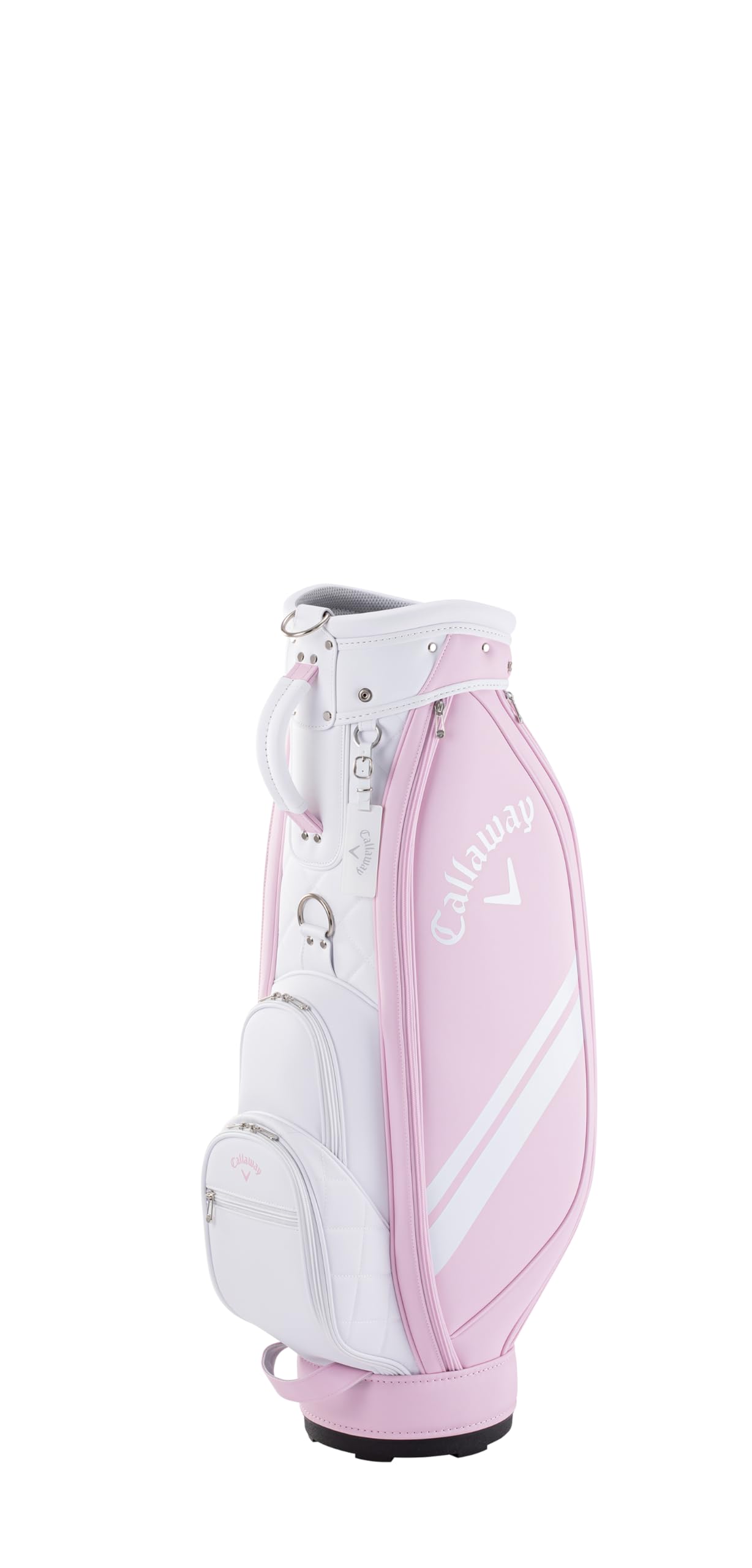 TOURSTAGEキャディバッグ ピンク/ホワイト TOURSTAGEキャディバッグ