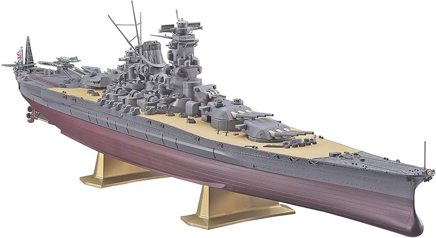 Amazon | ハセガワ 1/450 日本海軍 戦艦 大和 プラモデル Z01