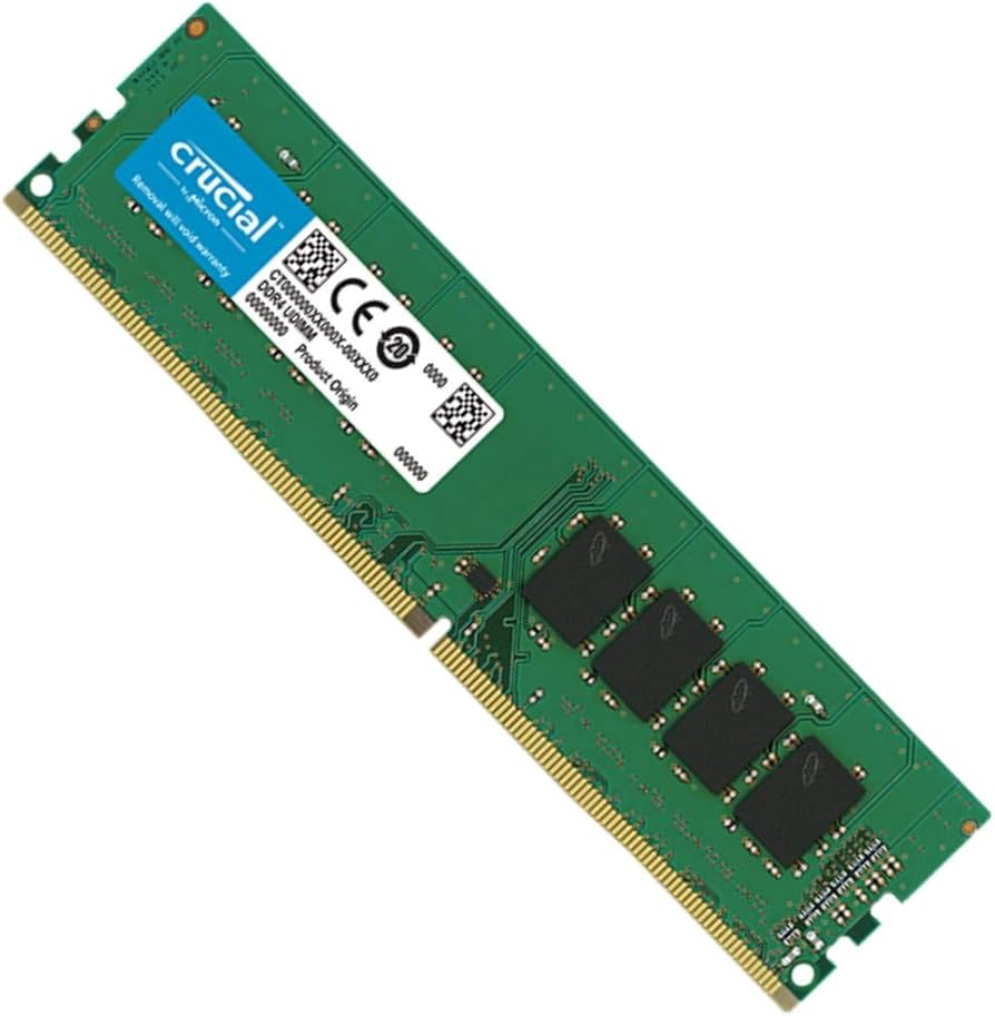 Crucial 16GB, 288-pin DIMM, DDR4 PC4-21300, at Amazon.com