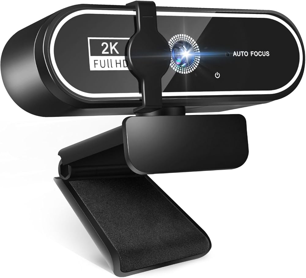 Amazon.co.jp: Webカメラ ウェブカメラ HD 2K 400万画素 広角レンズ