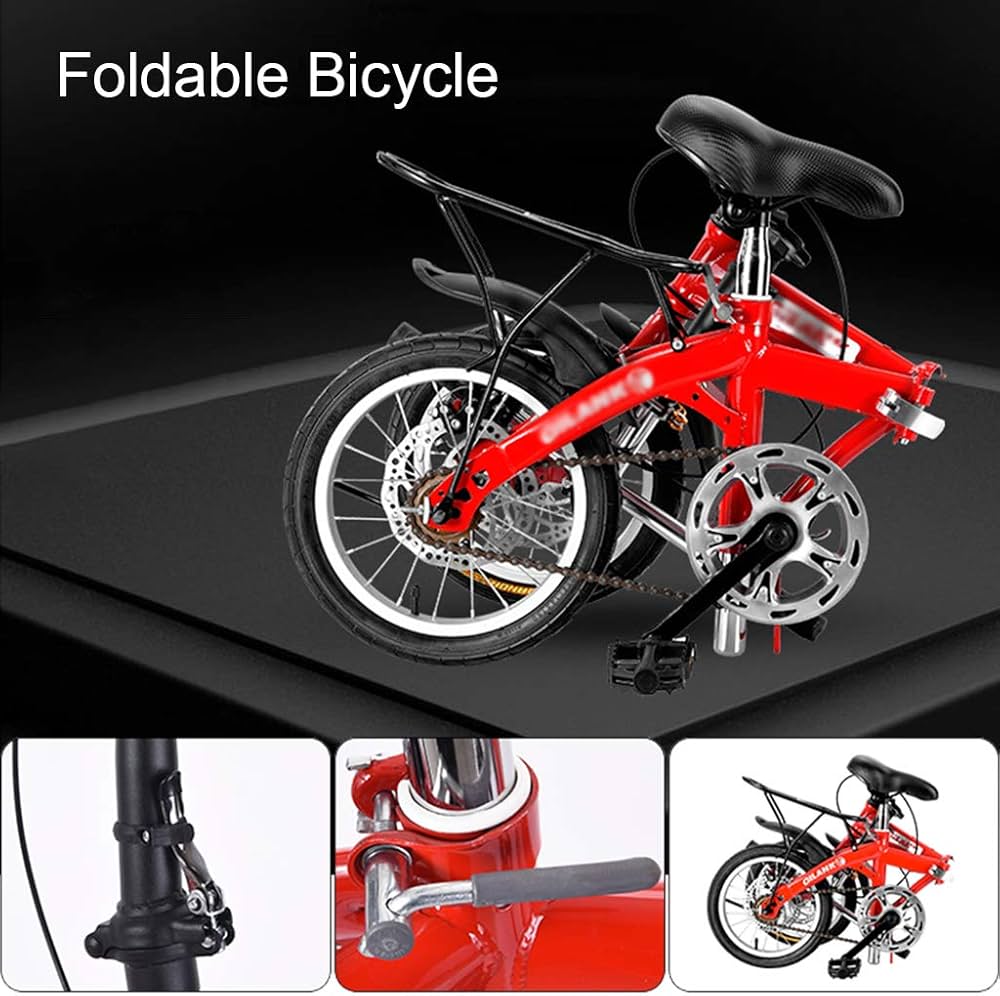 Amazon | ミニ折りたたみ自転車ロードバイク大人男性女性学生自転車