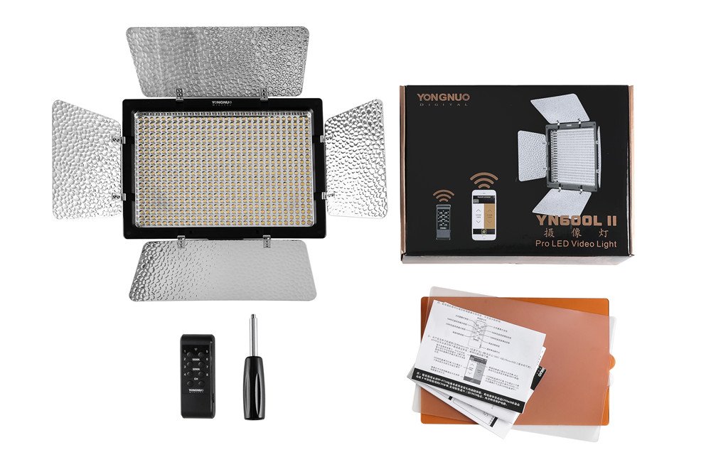Amazon.com : YONGNUO YN600LII YN600L II Pro LED Video Light LED