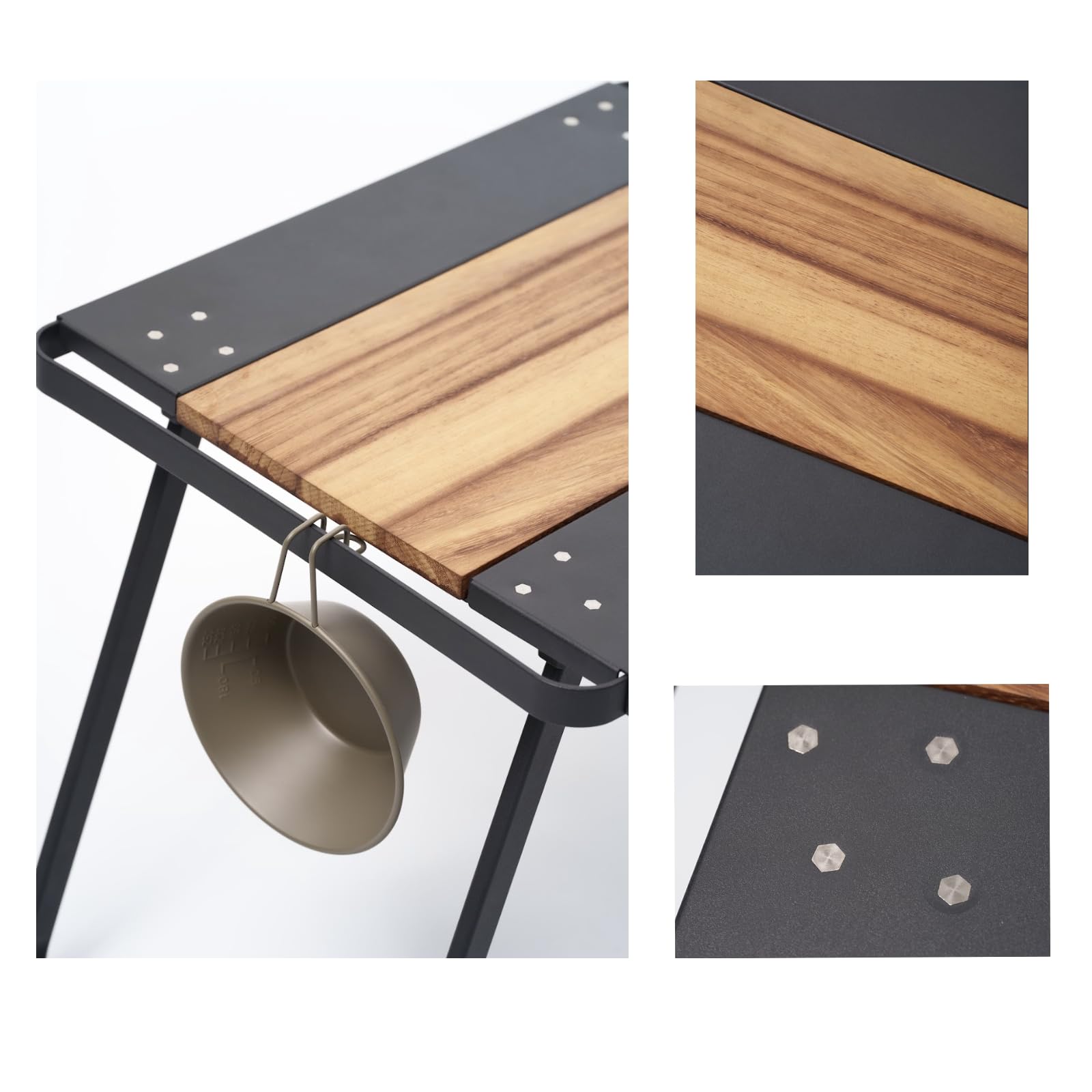 Amazon | BLACKDEER 折りたたみIGTテーブル、 アルミニウム コンパクト