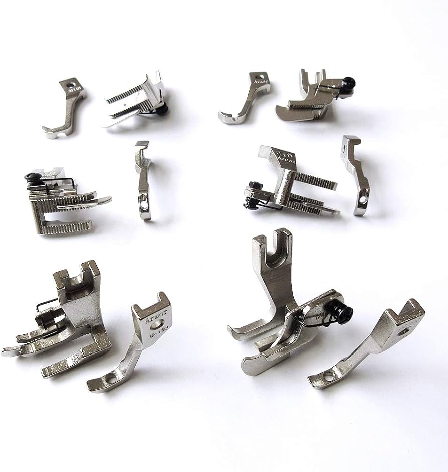 Amazon | 6セット トップスティッチ ウォーキングフット（ガイド付き