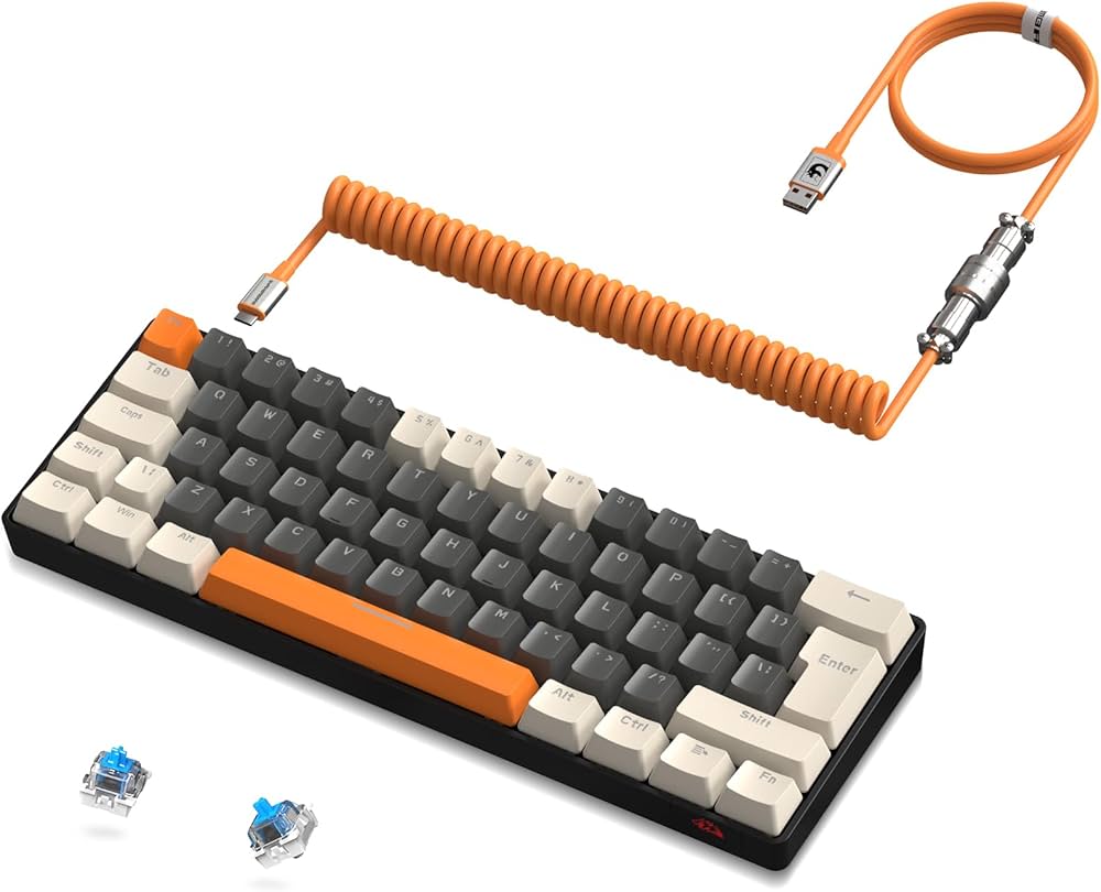 Amazon | ZIYOULANG T60 ゲーミングキーボード メカニカルキーボード