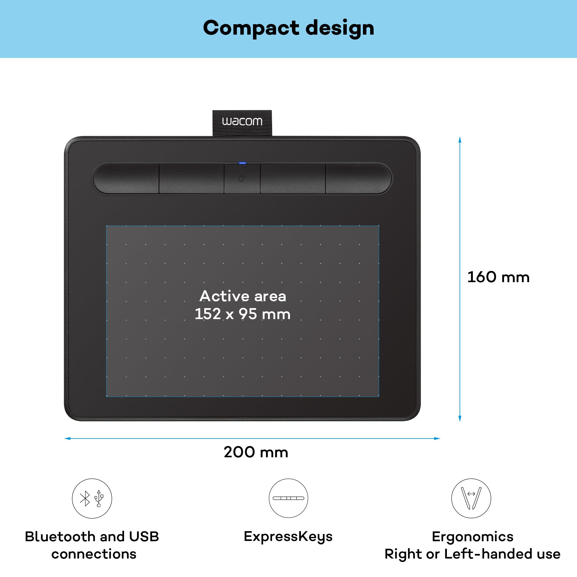 Amazon | Wacom Intuos CTL-4100WL Bluetooth付き小型クリエイティブ