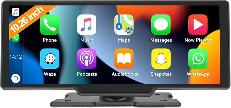 Amazon.com: Wireless Apple Carplay & Android Auto 10.26 Inch HD