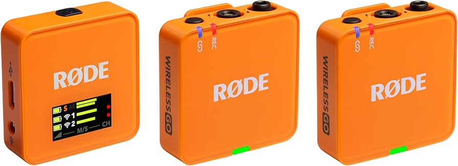 Amazon.com: RØDE Wireless GO (Gen 3) – Compact Wireless Mic