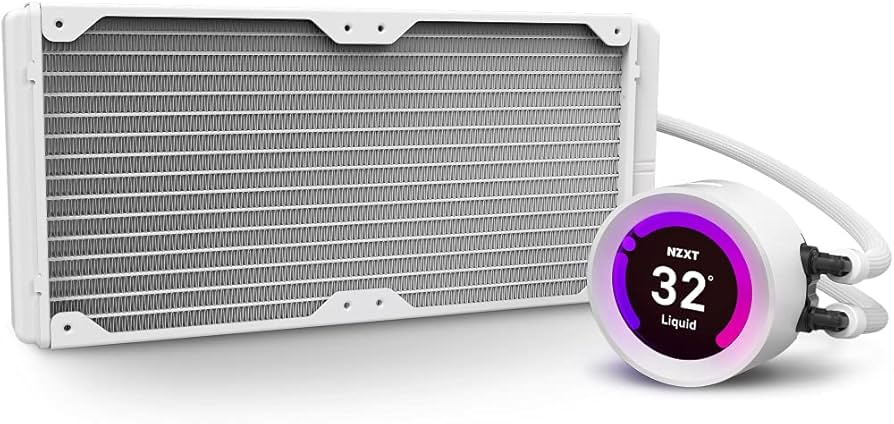 Amazon.com: NZXT Kraken Z63 RGB White - Liquid Cooler with LCD