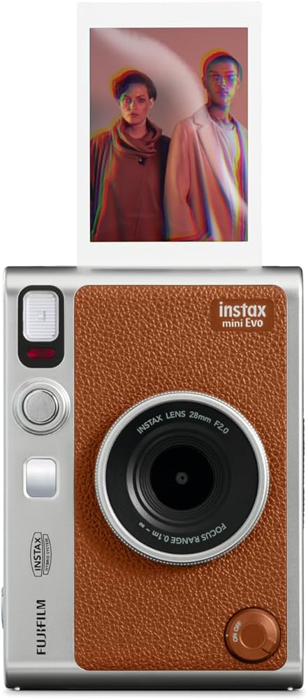 Amazon | Fujifilm INSTAX Mini Evo ハイブリッドインスタントカメラ