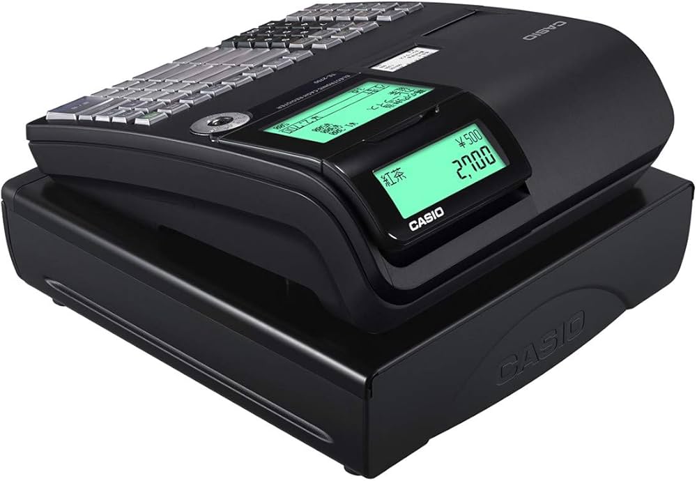 Amazon | カシオ レジスター 20部門 小型ドロア TE-2700-20SBK