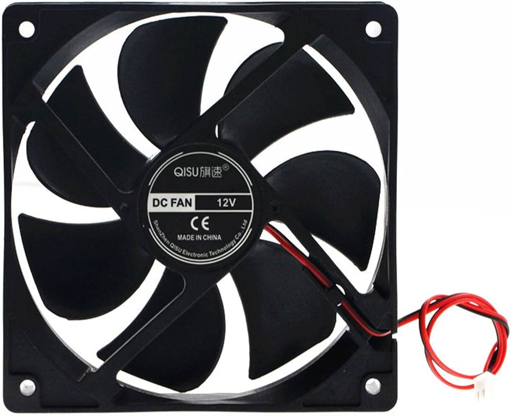 Amazon | PENGLIN 冷却ファン1個 静音 2 ピン ブラシレス 12cm ファン