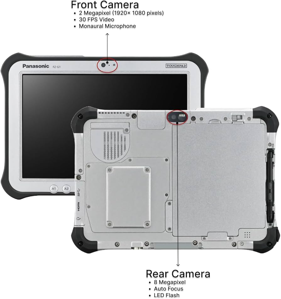 Amazon.com : Toughbook Panasonic G1, FZ-G1 MK5, Rugged Tablet