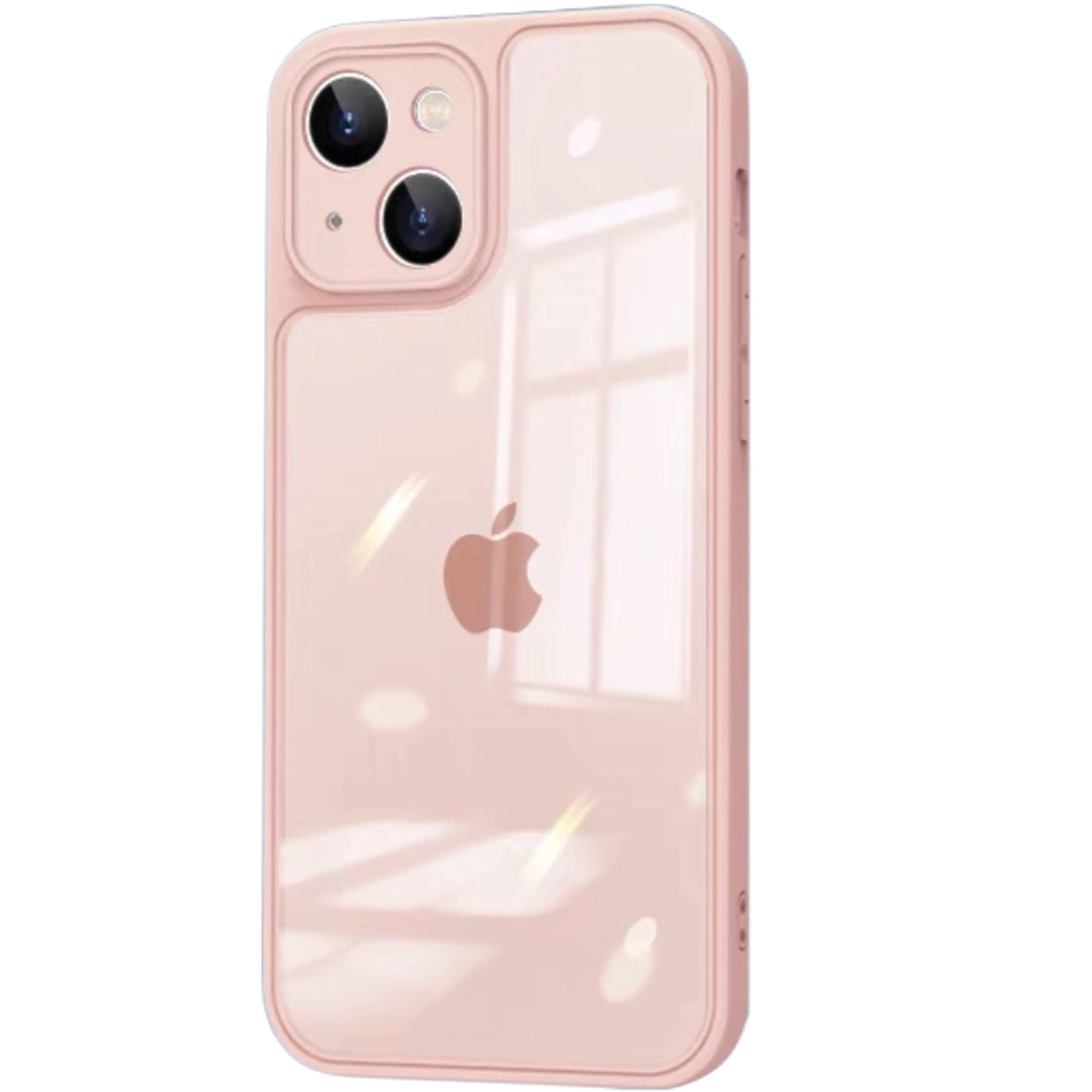 Amazon.co.jp: iPhone14 ケース 【光沢】ベビーピンク ケース クリア