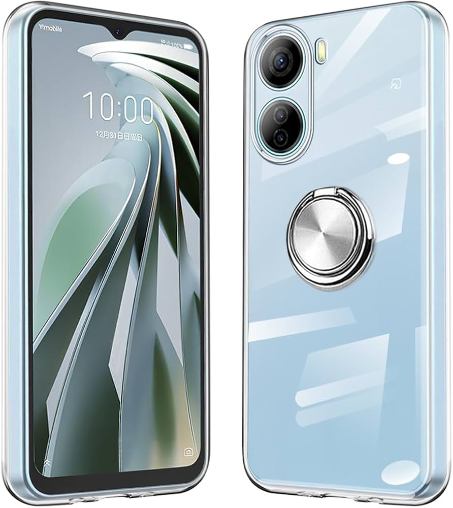 Amazon.co.jp: ZTE Libero 5G IV ケース クリア リング付き nubia Ivy