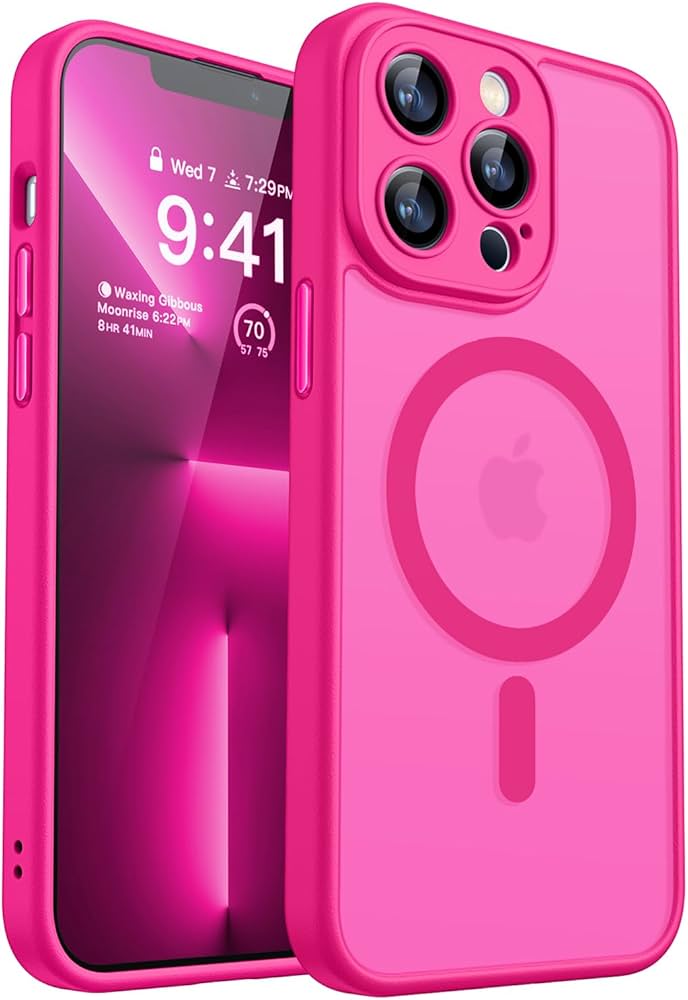 Amazon.com: CANSHN Magnetic Compatible with iPhone 13 Pro Max Case