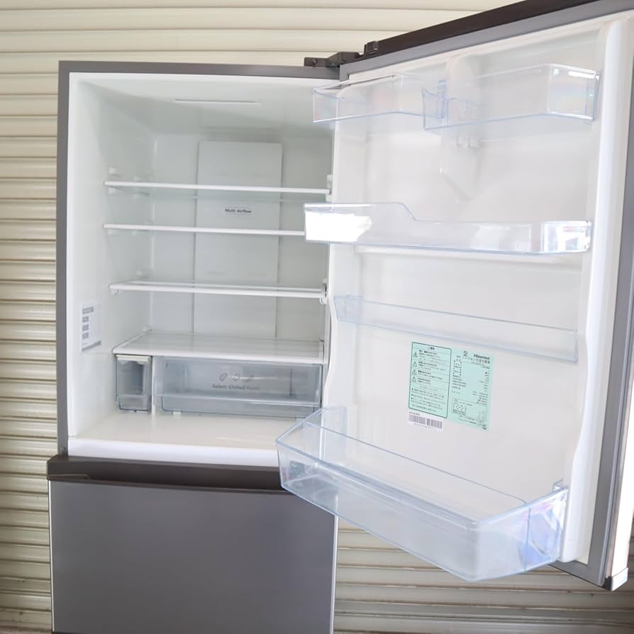 Amazon.co.jp: ハイセンス 冷蔵庫 幅59.9cm 360L シルバー HR-D3601S 3