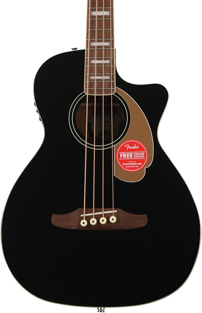 Amazon | Fender エレアコベース Kingman Bass, Walnut Fingerboard