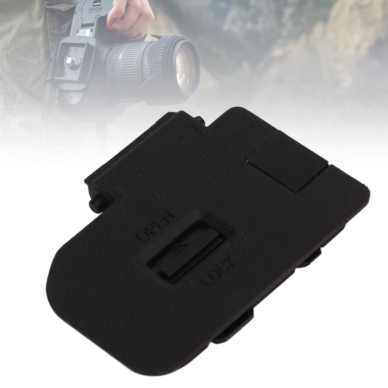 Amazon | バッテリーコンパートメントカバー、可動開口部付きダミー