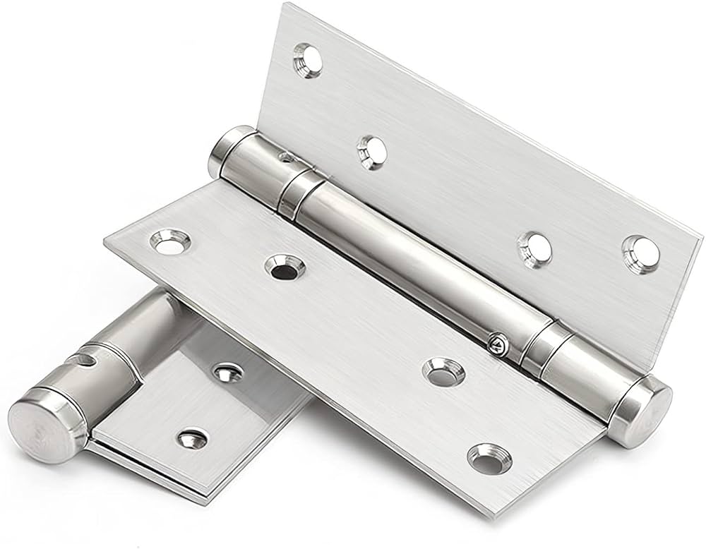 Amazon.co.jp: 堅塁金物 蝶番 丁番 ヒンジ スプリング蝶番 緩衝機能