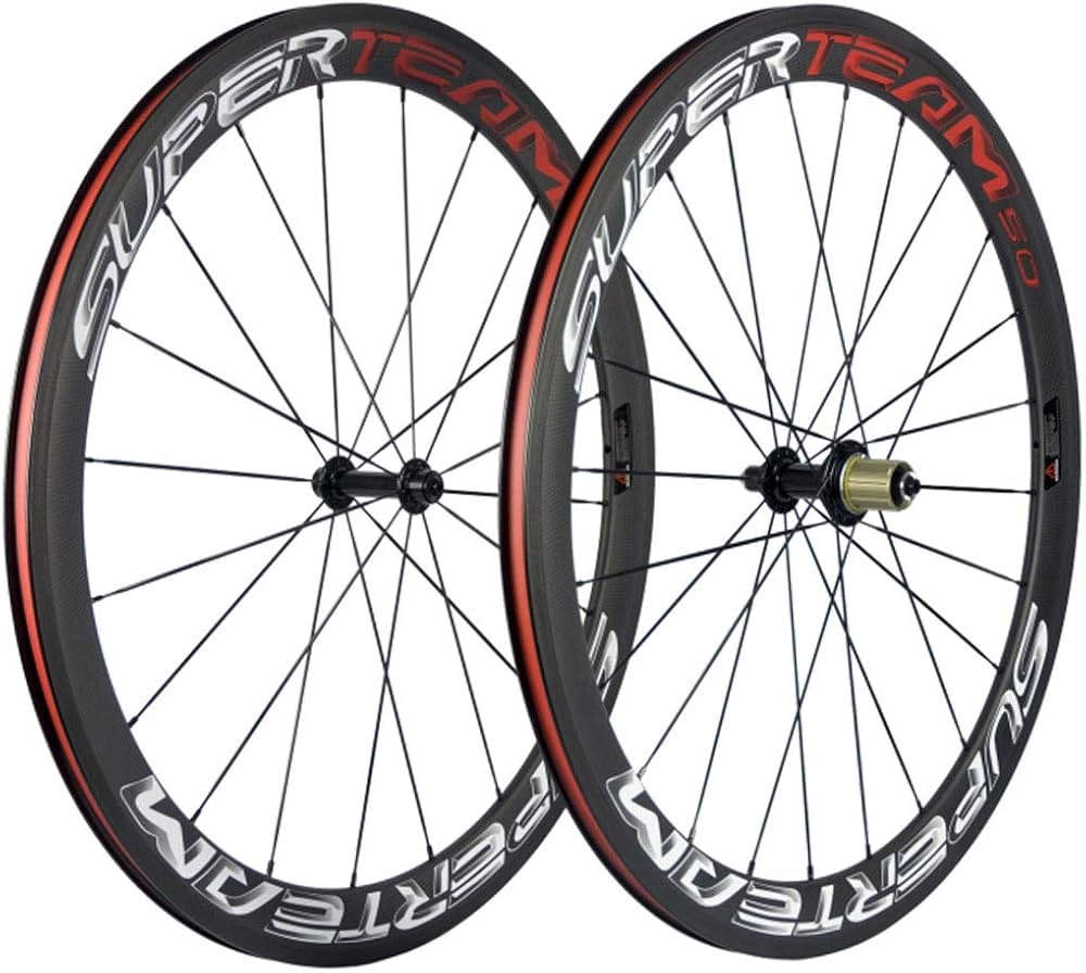 Amazon | SUPERTEAM 50mm クリンチャ ーホイールセット700c 23mm