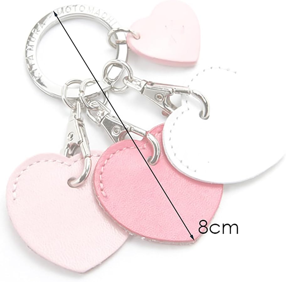 Amazon | [キタムラ] ハート型チャーム キーホルダー NH0687 アイス