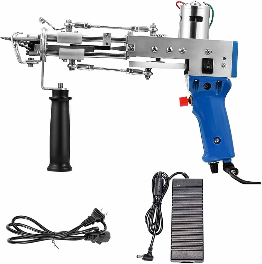 Amazon.co.jp : タフティングガン 電気カーペットタフティングガン