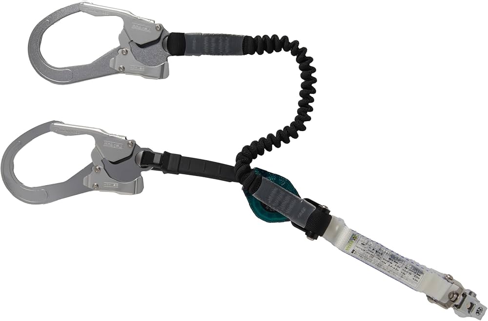 Amazon.co.jp: タイタン(TITAN) ハーネス用巻取式ダブルランヤード 巻