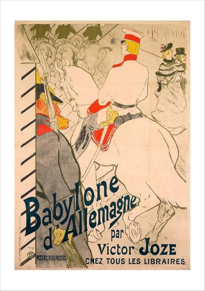 Amazon.co.jp: ロートレック 絵画アートポスター A1 サイズ10種類