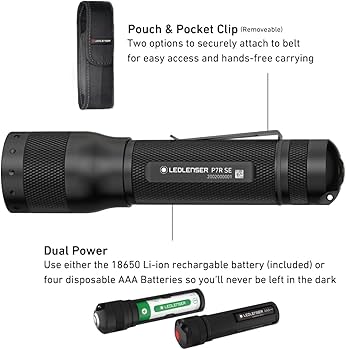 Amazon.co.jp: Ledlenser P7R SE ハンディライト 充電式 電池式
