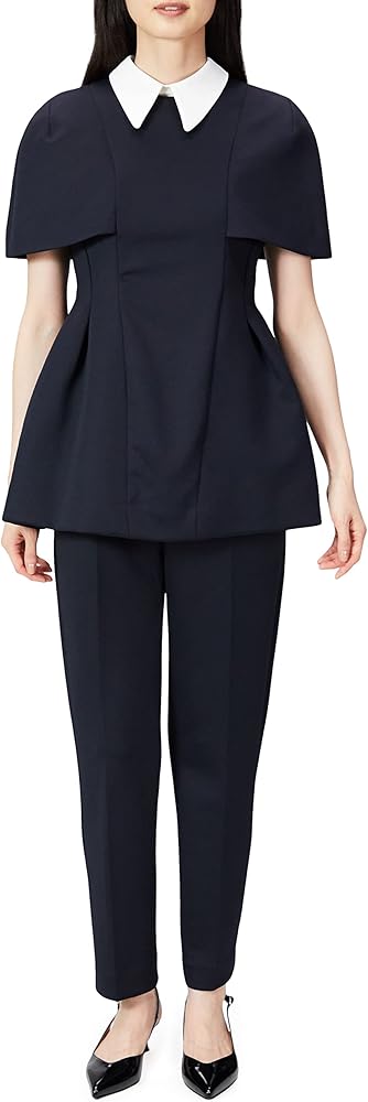 Amazon.co.jp: [セルフォード] 襟付きポンチセットアップ CWFO224068