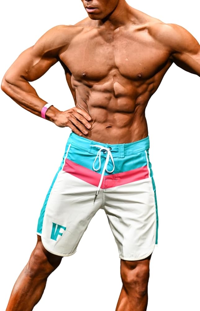 Amazon.co.jp: [VEROMAN] サーフパンツ フィジーク 水着 ボード