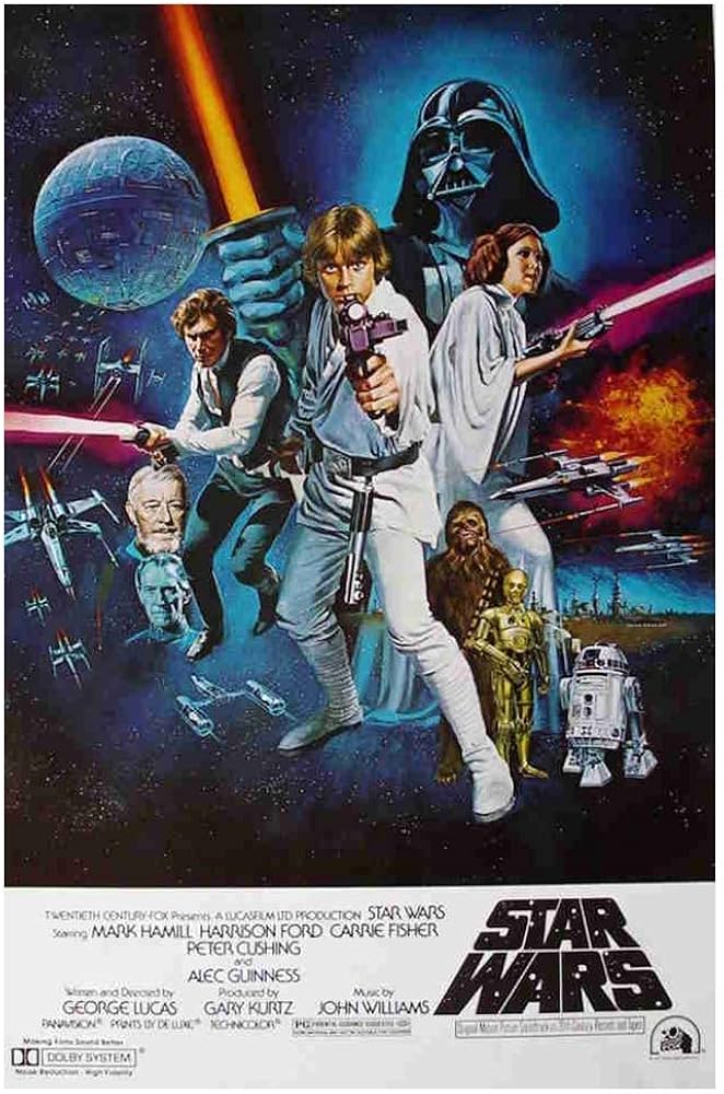 Amazon | ブリキのロゴクラシックスターウォーズ映画ポスターレトロ