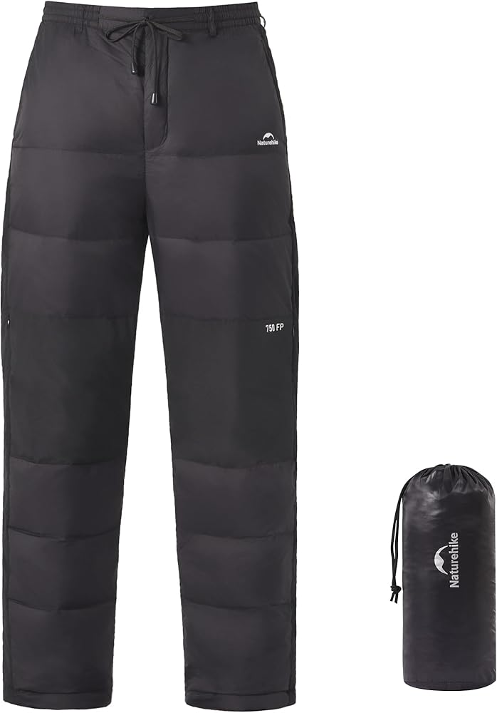 Amazon | [Naturehike] ダウンパンツ グースダウン/ダックダウン 防寒