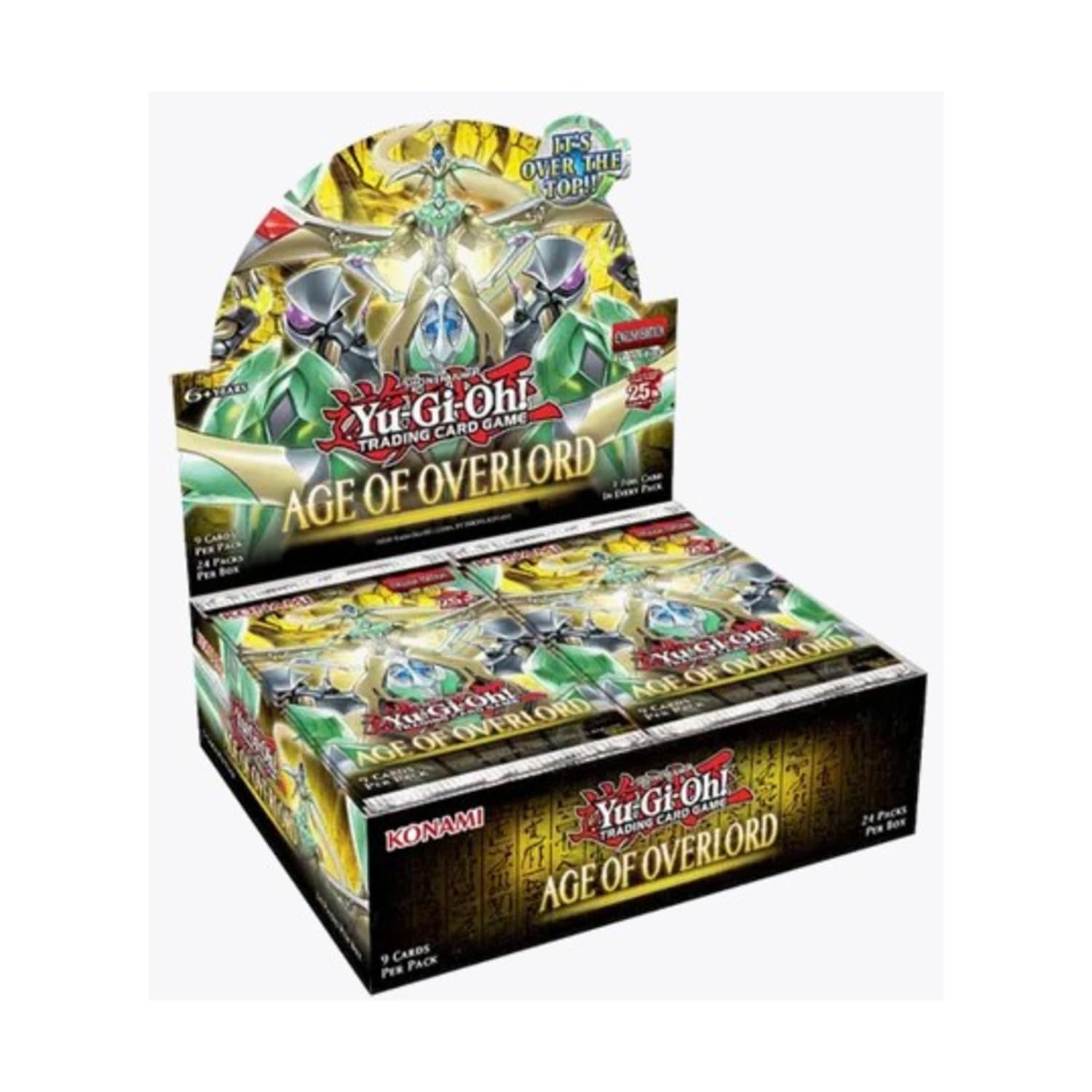 Amazon.com: Konami Yu-Gi-Oh! TCG: Age of Overlord Booster Box