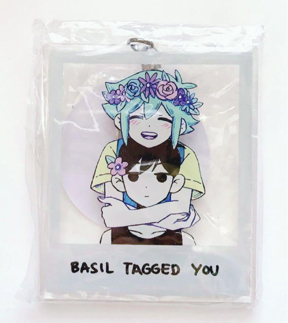 Amazon.co.jp: OMORI オモリ バジル フォトアクリルキーチェーン