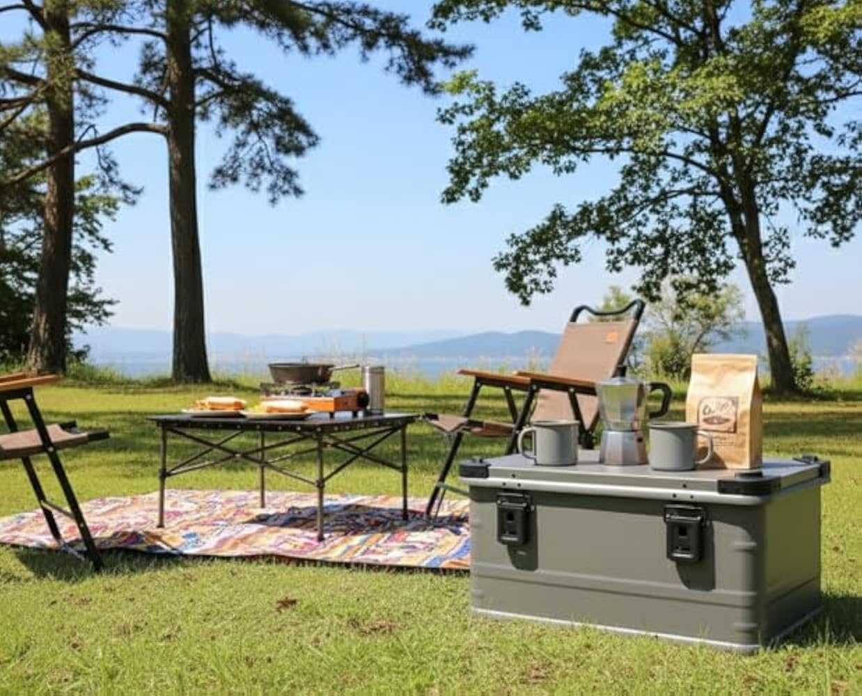 Amazon.co.jp: CHANODUG OUTDOOR 新色 マットグレー スタッキング