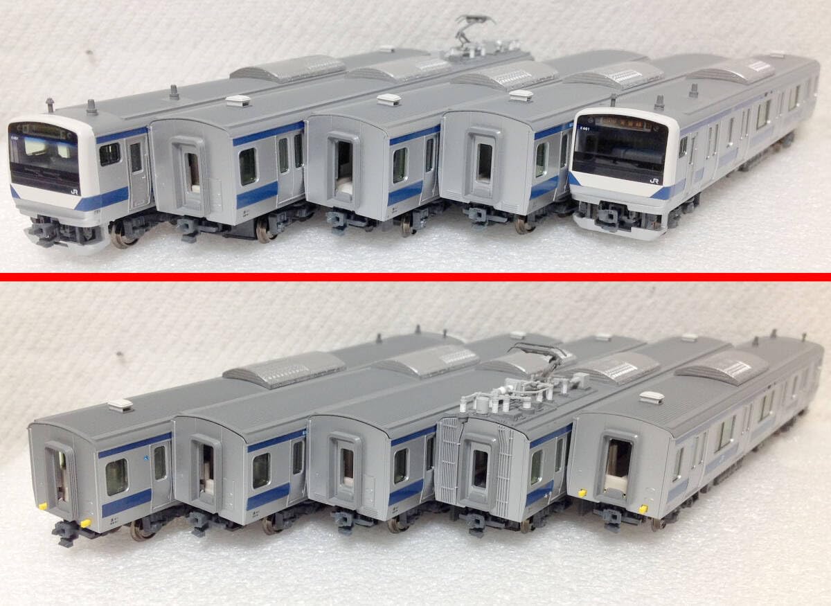 Amazon.co.jp: KATO 10-283 E531系(常磐線)5両セット 走行動作＆ライト