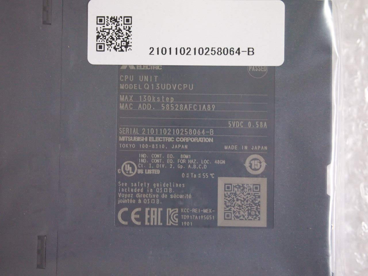 Amazon | 三菱電機 汎用シーケンサ MELSEC-Q QnUシリーズ Q13UDVCPU