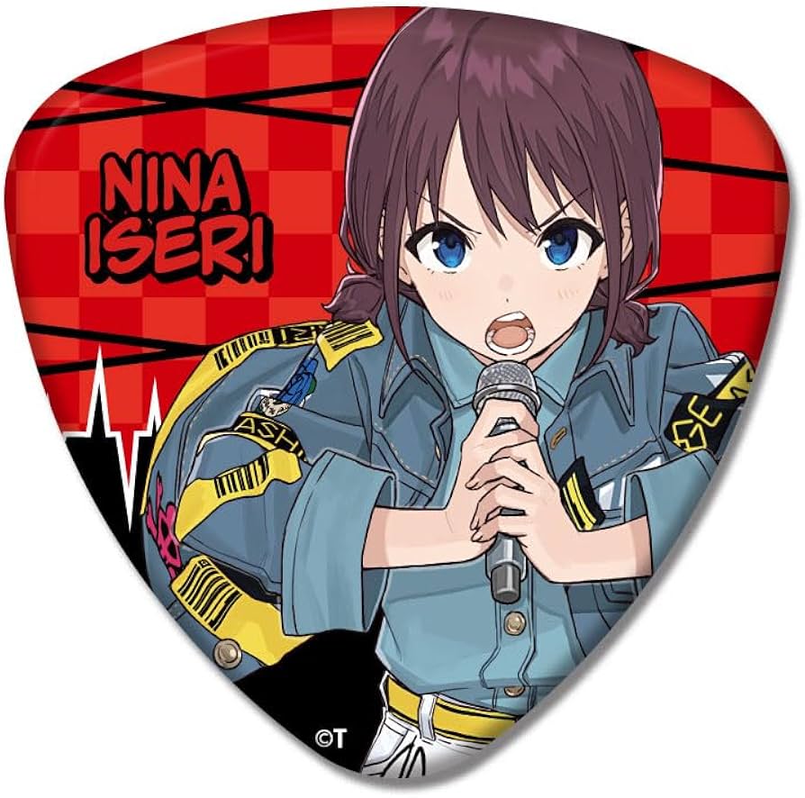 Amazon.co.jp: TVアニメ『ガールズバンドクライ』 [井芹仁菜] ピック型