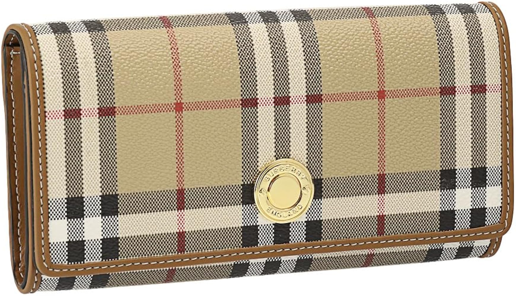 Amazon | [BURBERRY] [バーバリー] 長財布 レディース HALTON チェック