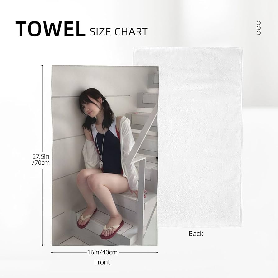 Amazon｜石川澪 フェイスタオル タオル やわらかハンドタオル