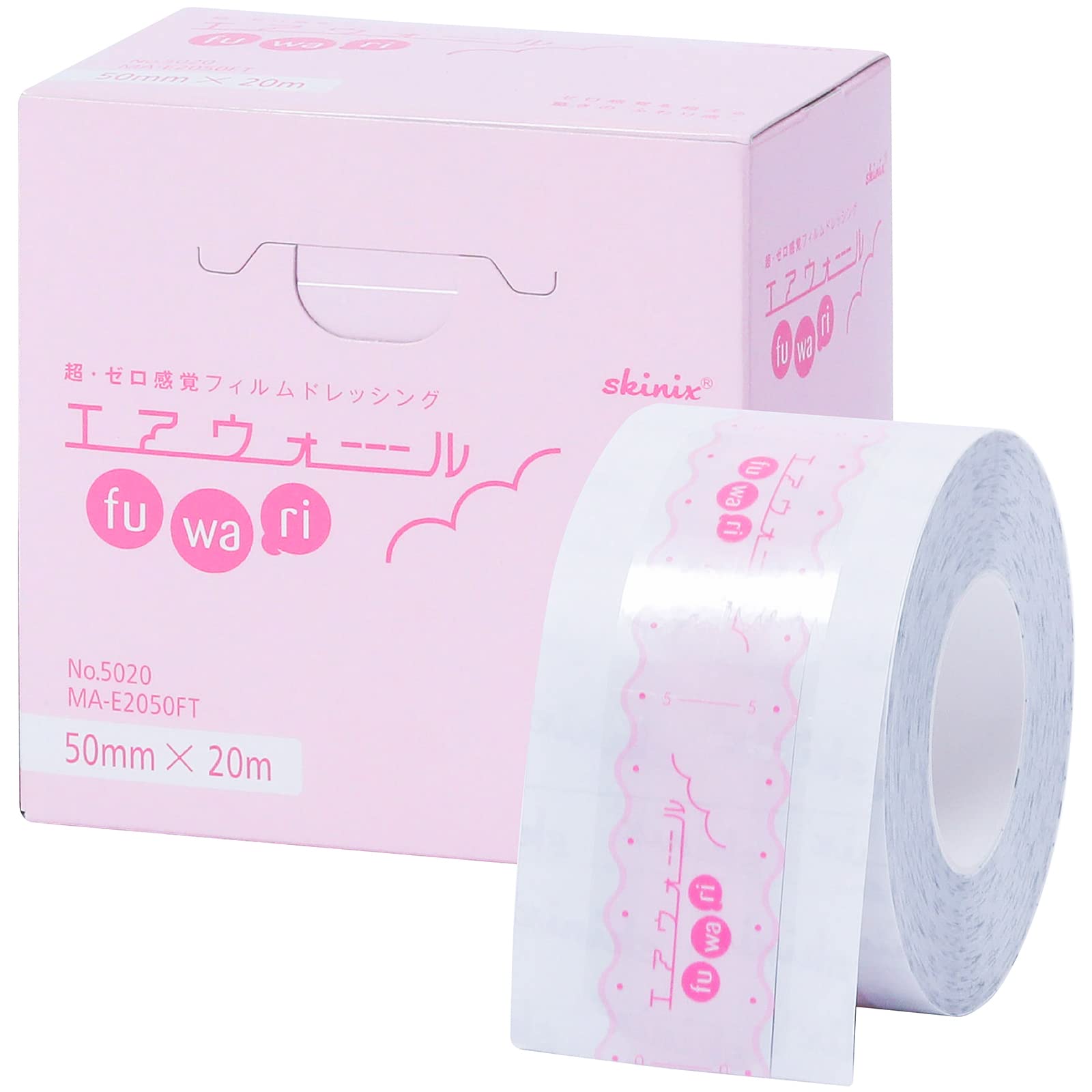 Amazon | skinixエアウォールふわり50mm×20m 超ゼロ感覚 防水フィルム