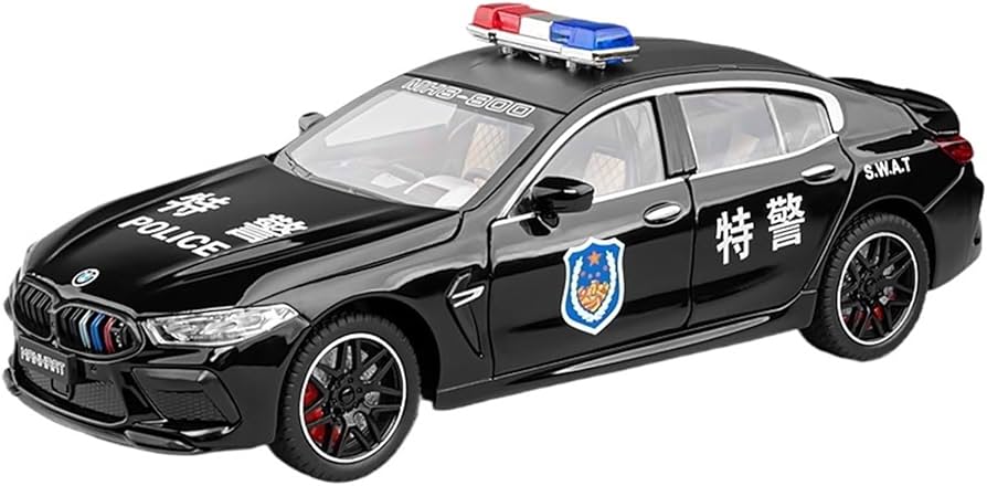 Amazon.co.jp: M8 合金パトカー SWAT パトカースポーツカーフィギュア