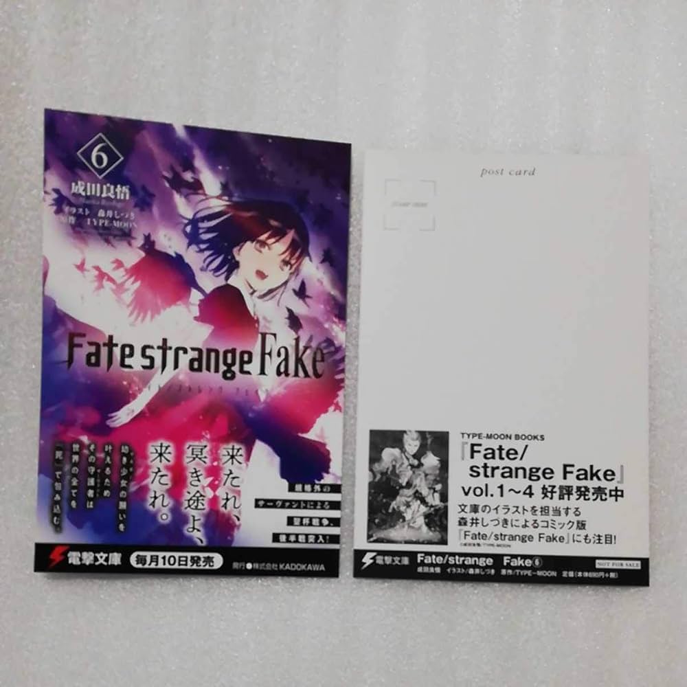 Amazon | ポストカード 2枚セット Fate strange Fake フェイト