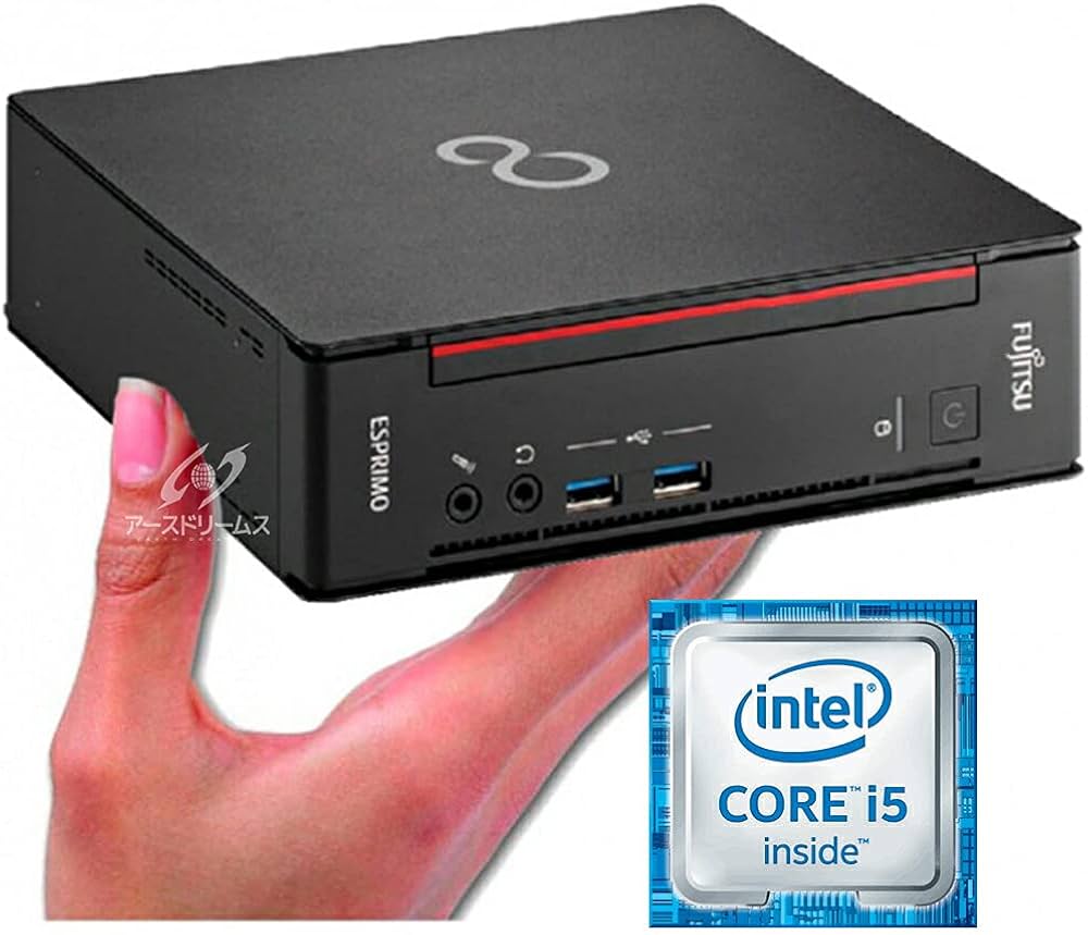Amazon.co.jp: 【整備済み品】 富士通 ミニ PC/ESPRIMO Q556/第6世代