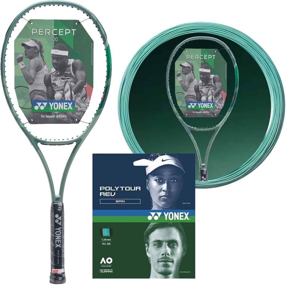 Amazon | Yonex Percept 100 テニスラケット ヨネックスミントポリ